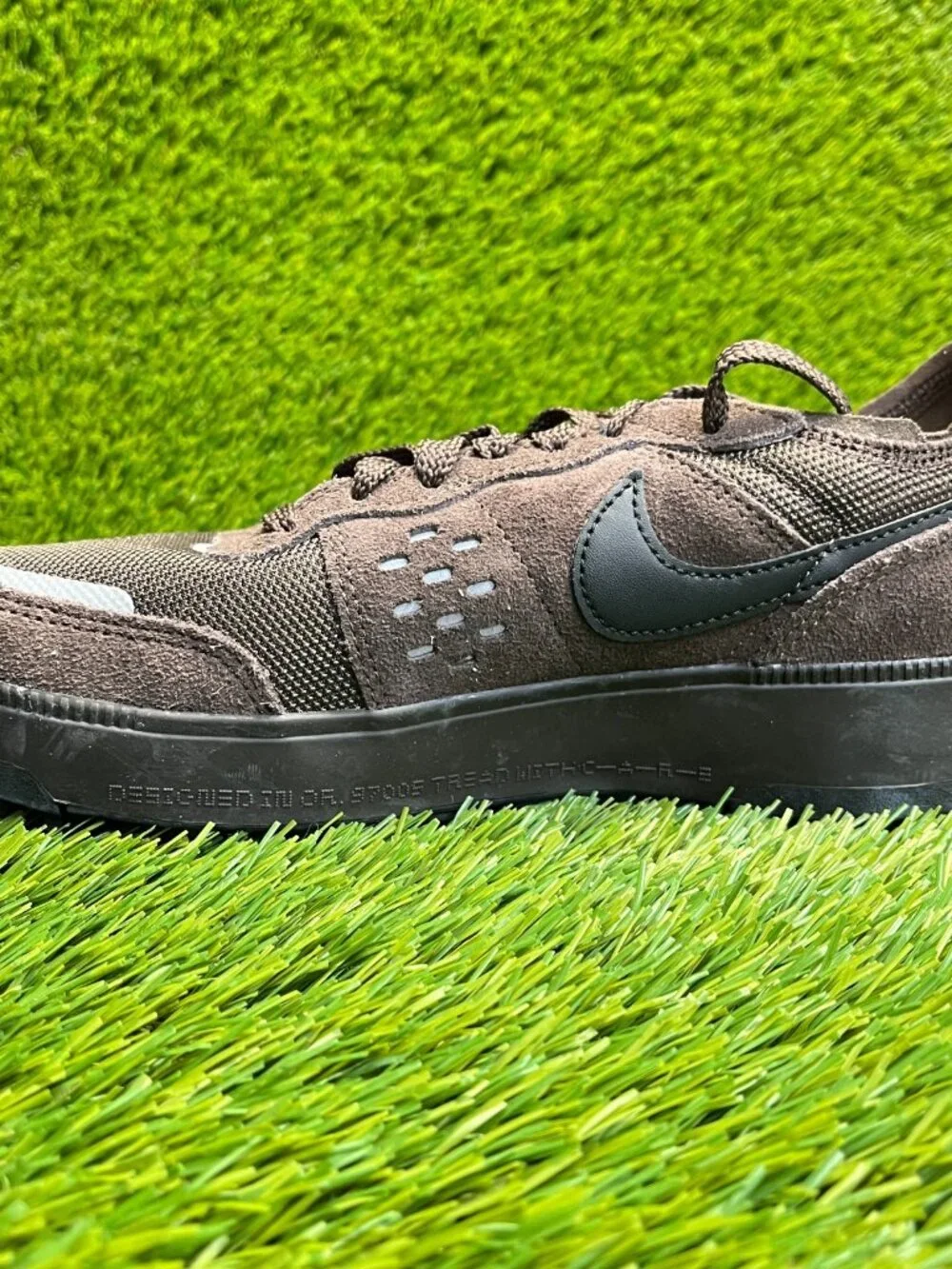 Nike C1TY Street Meat Mens Size 7.5 Baroque‎ Brown Black Athletic Shoes Sneakers